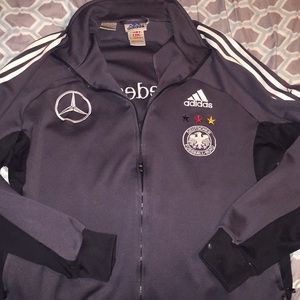 Adidas zip up track jacket